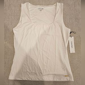 Calvin Klein Medium White Tank Top